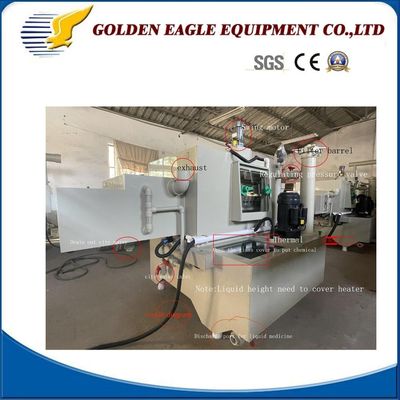 Sistema de refrigeração Máquina de gravação de tubos de PE ou de tubos de titânio
