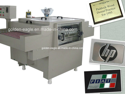 Corrosão Máquina de gravação em metal oco para solução ácida de cloreto de ferro ou HNO3