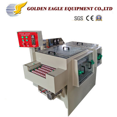 Modo de gravação de pulverização Máquina de sinalização de placa de metal GE-S650